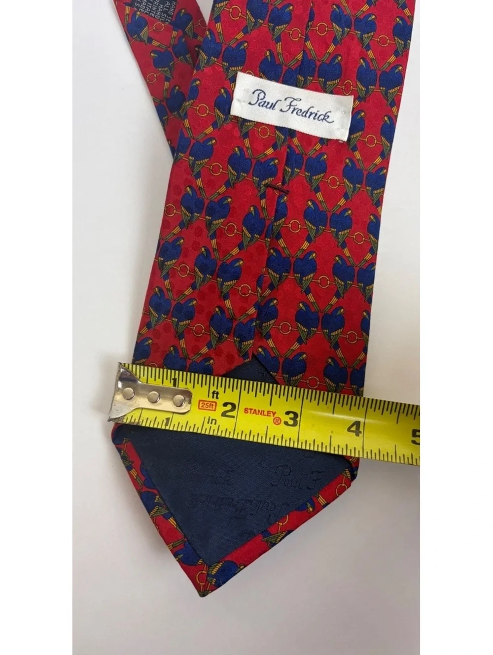 Paul Fredrick Parrot Tie